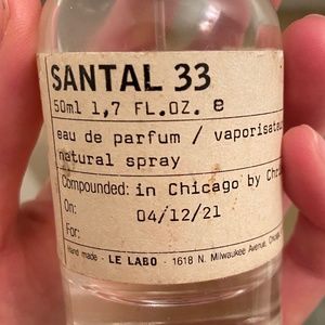 Le Labo Santal 33 - USED